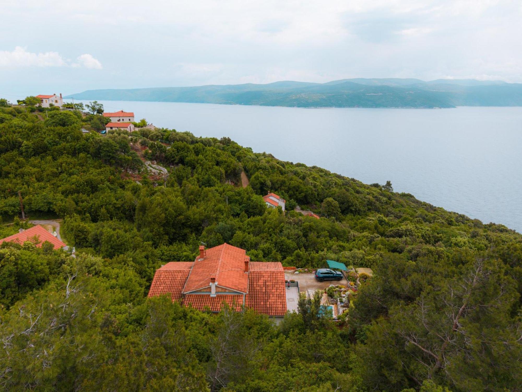 Villa Paradiso In Plomin - Istrien المظهر الخارجي الصورة